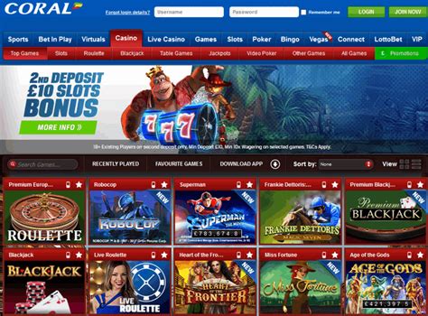 coral casino offers